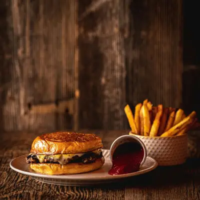 Classic beef burger